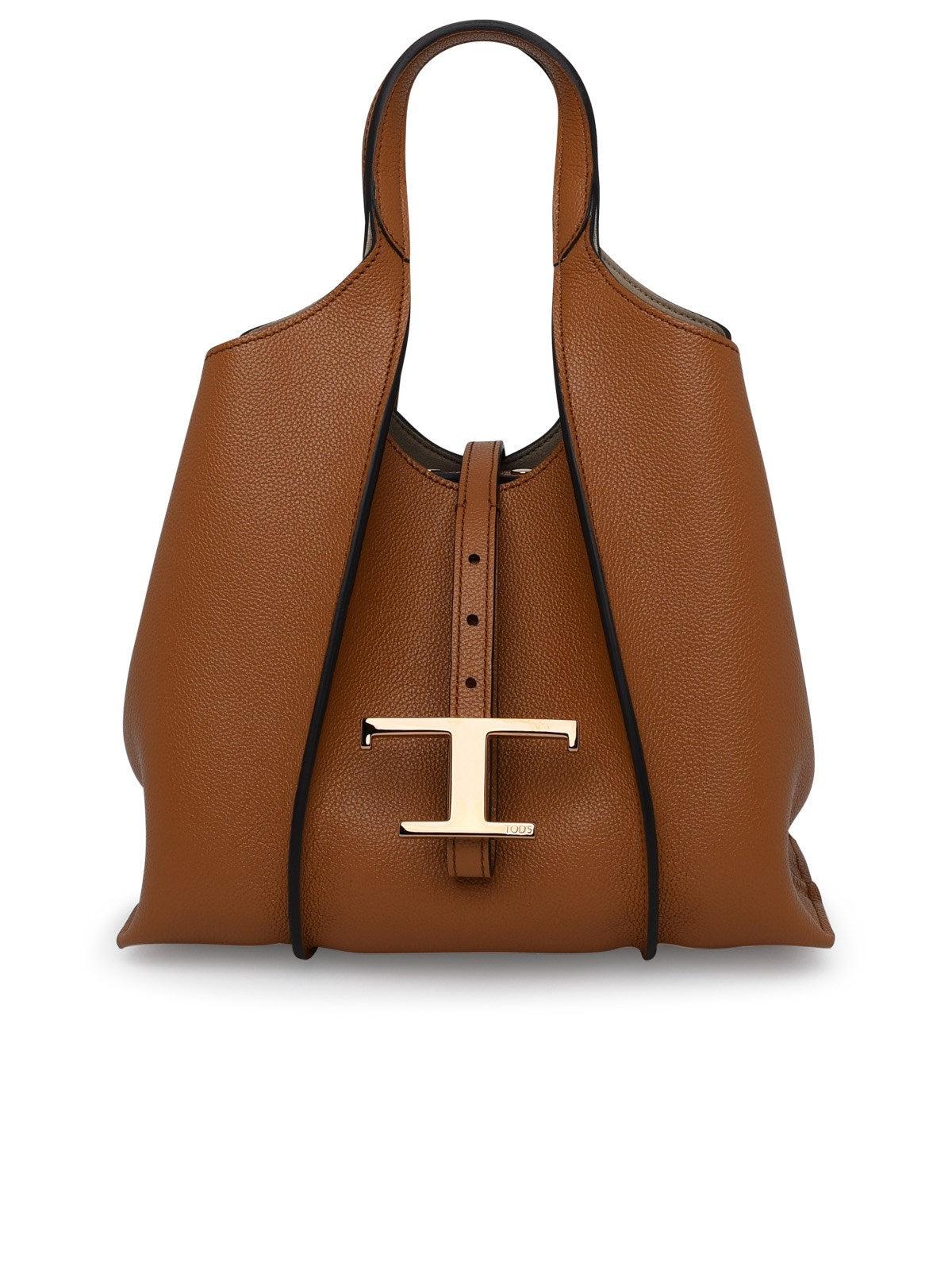 Tod's Borsa Shopping Piccola in Brown | Lyst