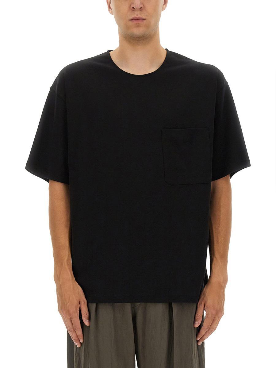 【送料&関税込】Lemaire Ss Relaxed T-shirt Lemaire SS Relaxed T-Shirt Black – LESS 17