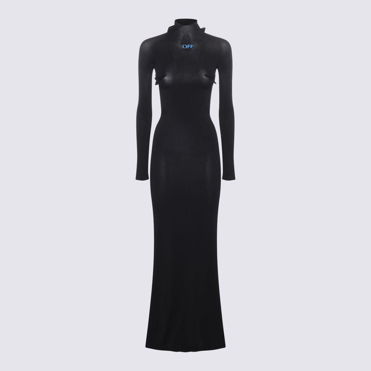 ワンピース Off-White Off-White Dresses Black (OWHI090S23 KNI0011045) Off-White c/o Virgil Abloh Maxi dresses for Women | Online