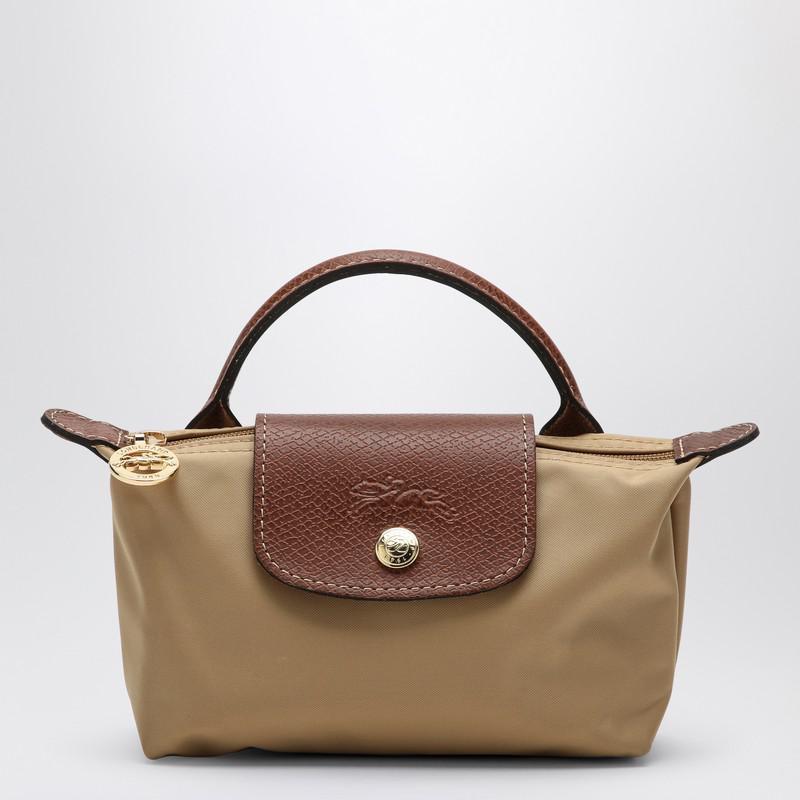 【関税&送料込】Longchamp Fawn-Coloured Le Pliage Original M Le Pliage Original M Handbag Fawn - Recycled canvas