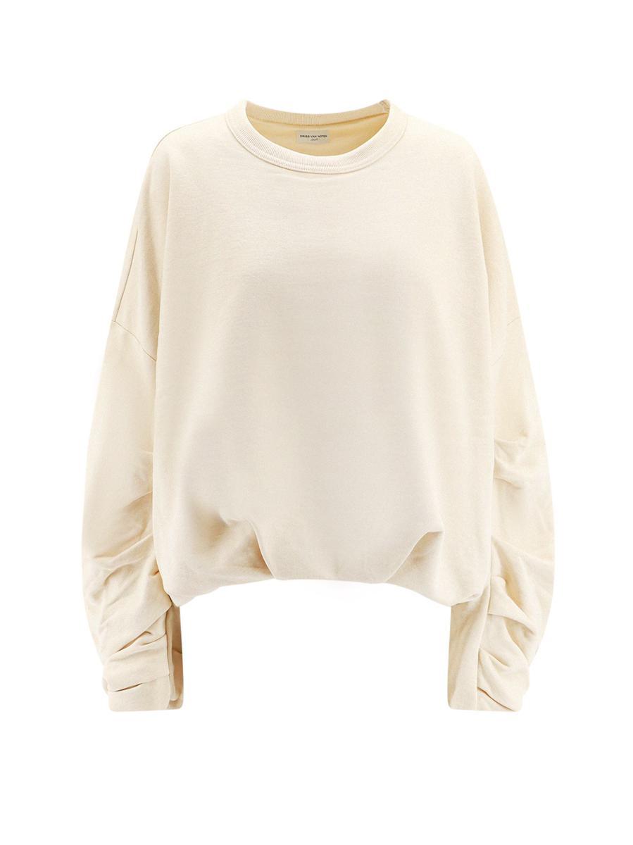 Dries Van Noten Sweatshirt in Natural Lyst Canada