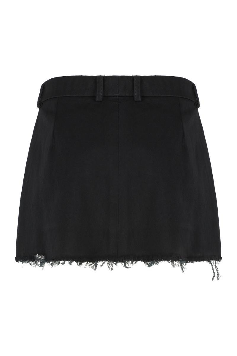 ショートパンツ BALENCIAGA FW22 MINI SKIRT (704541_TDW144824) BALENCIAGA】MINIMAL CARGO ショートパンツ (BALENCIAGA/ハーフ