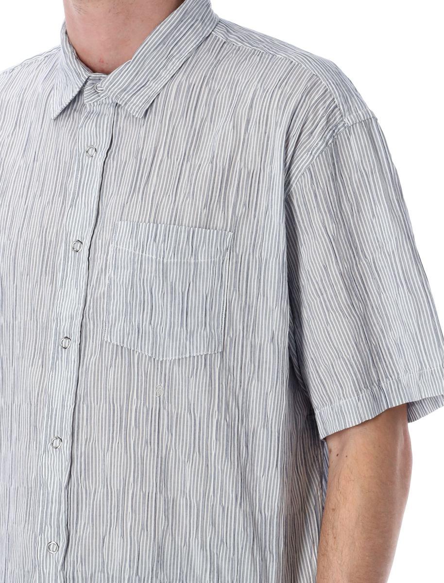 Stussy Wavy Stripe Shirt in Blue for Men | Lyst Canada