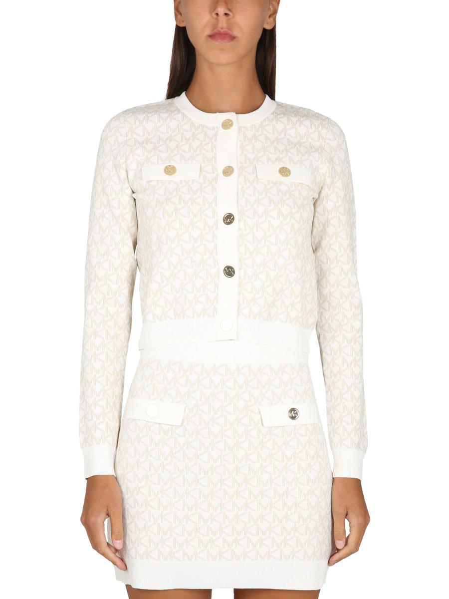 Michael kors best sale white cardigan