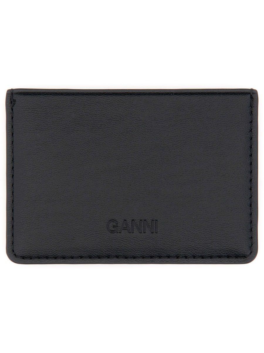 【関税込み】Grape wallet - Ganni - Leather - Blue 29879918_58947294_1000.jpg