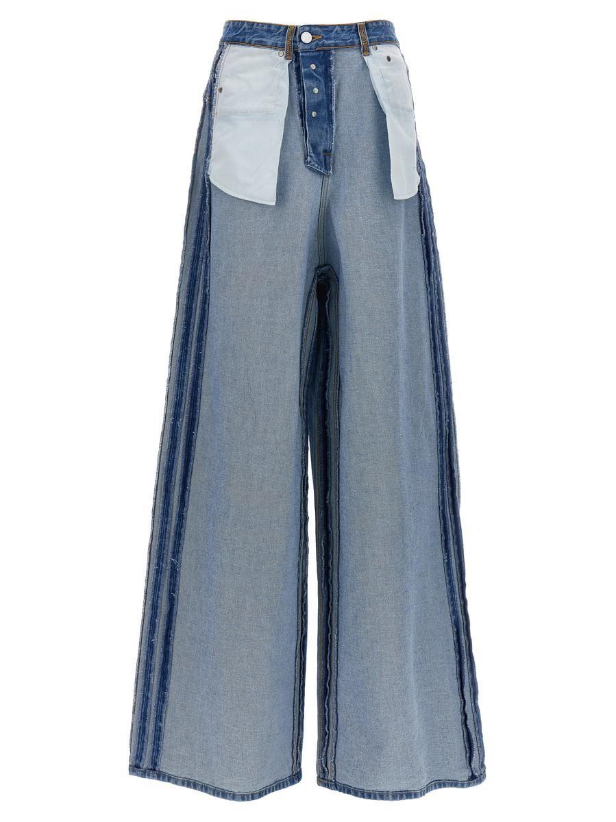 Vetements Jeans 'inside Out' in Blue | Lyst