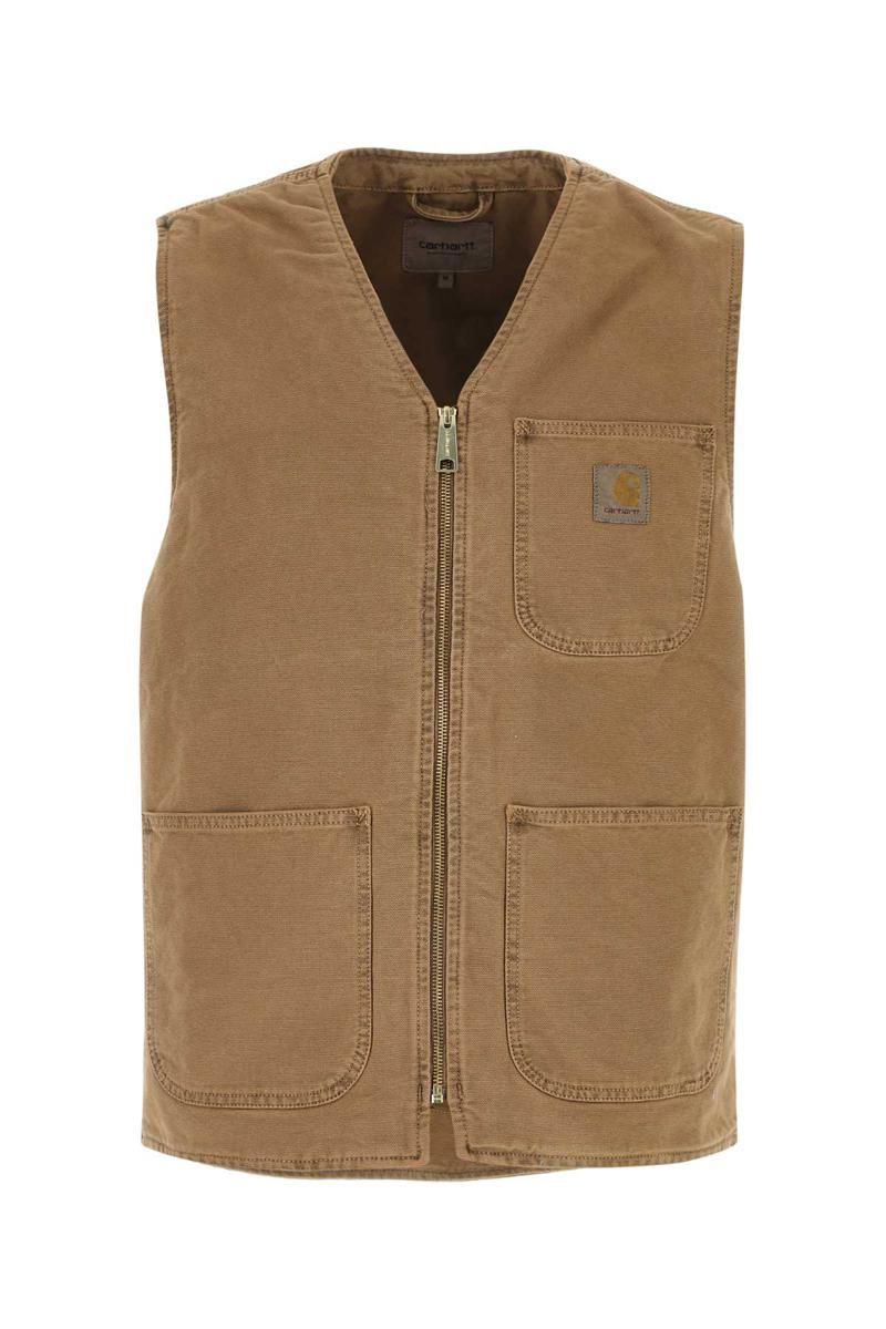 And Vests in Brown for Men | Lyst