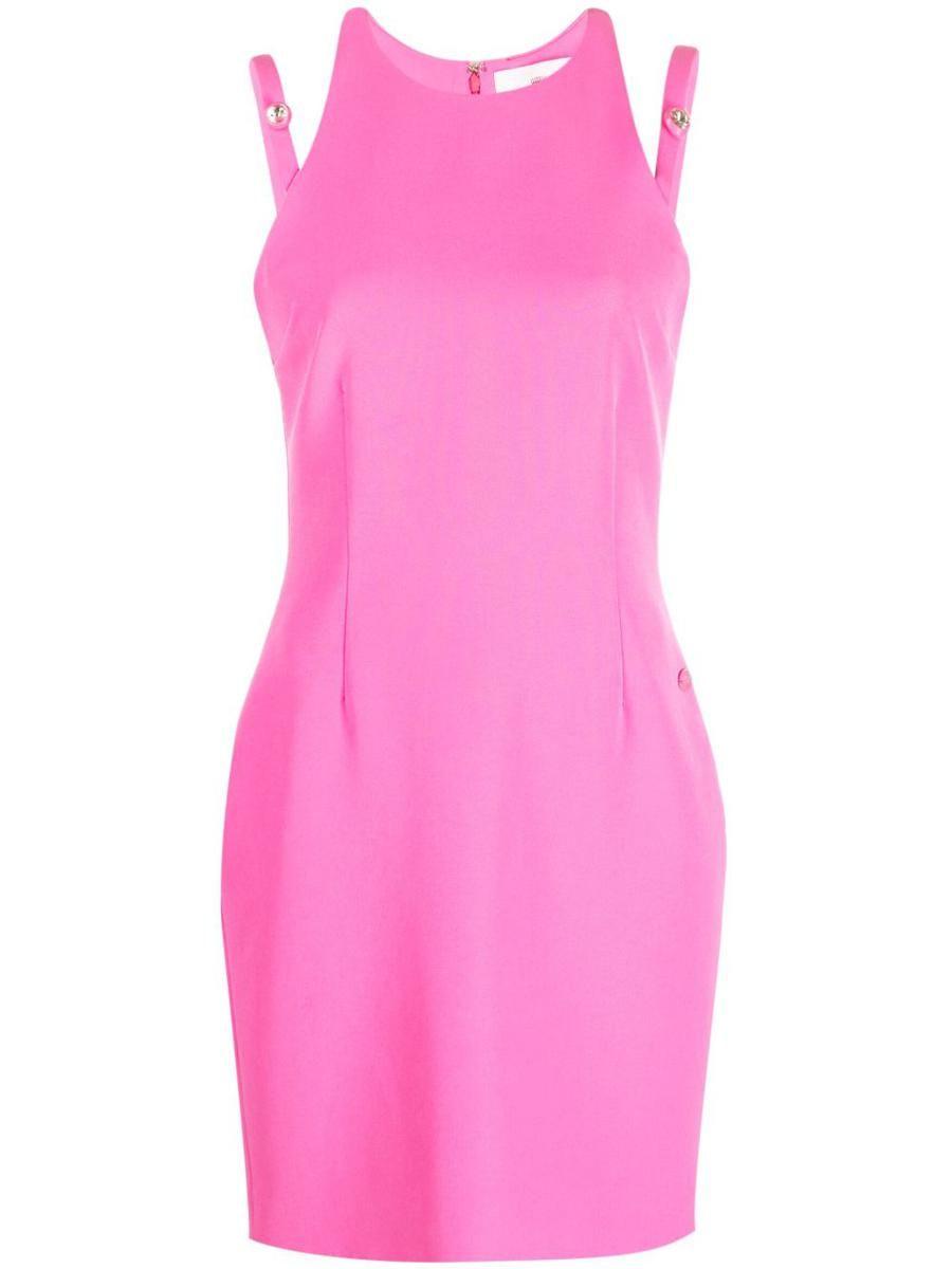 Chiara Ferragni Sleeveless Mini Dress in Pink | Lyst