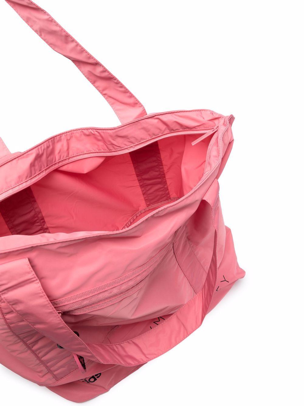 puma logo tote bag in pink