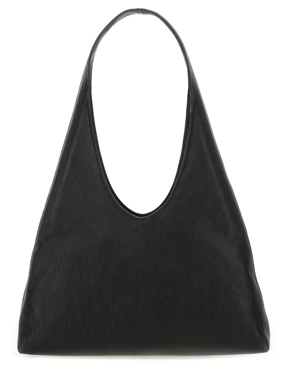 Alexander Wang■GEO LARGE HOBO ハンドバッグ ブラック ロゴ Black Large Calfskin Geo Bag in BLACK | alexanderwang®