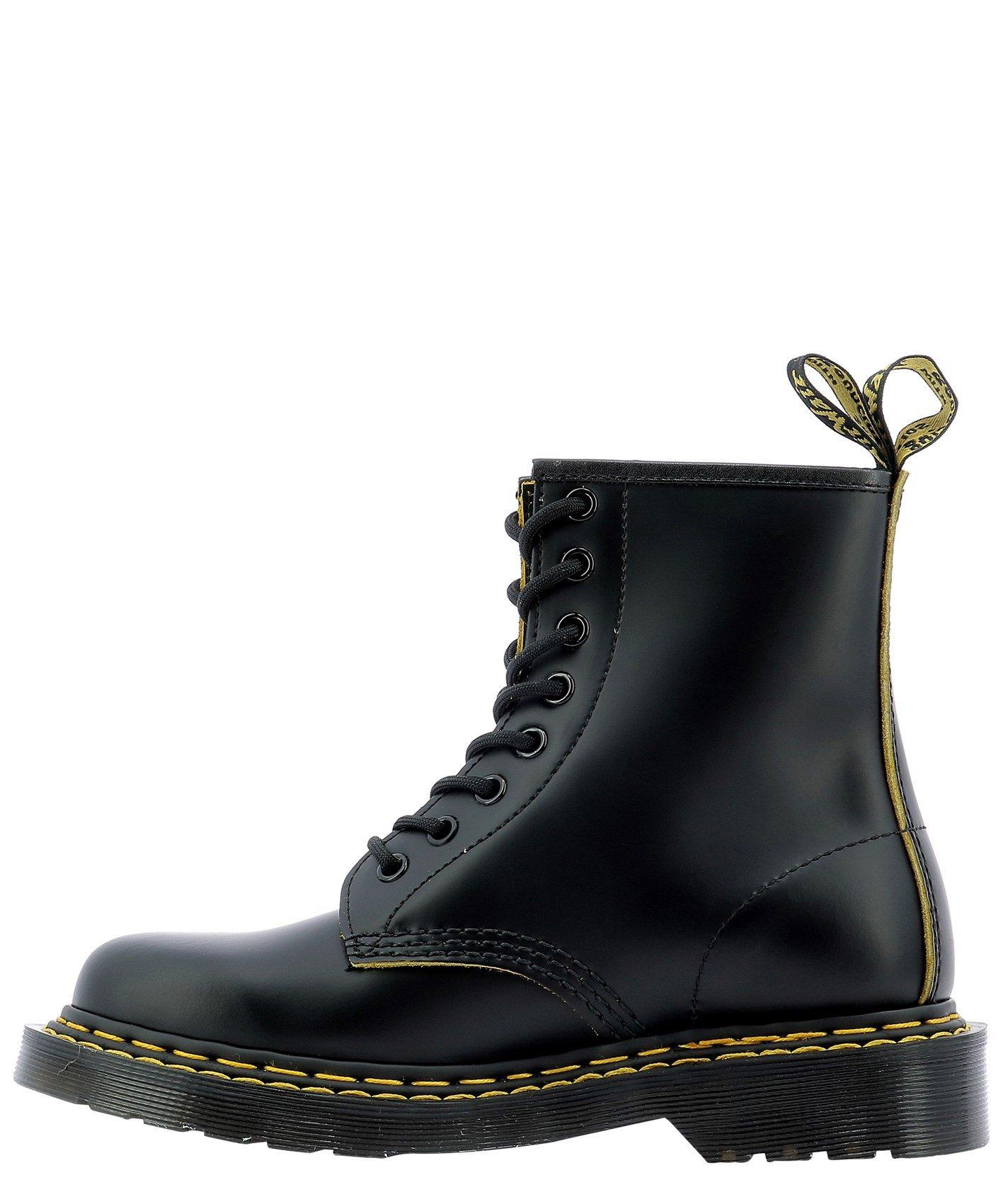 dr martens black shiny