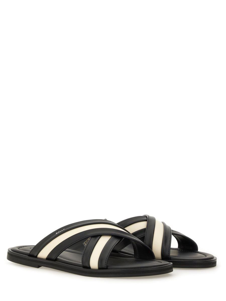 【関税&送料込】Bally Sandal Pasely バリー BALLY CALF PLAIN （0100 BLACK） -ファッション通販