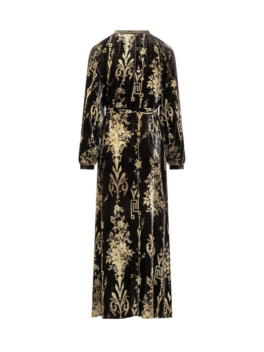 オールインワン・サロペット Pierre-Louis Mascia Wrap Maxi Dress With Intricate Patterns 30931820_60173940_600.jpg
