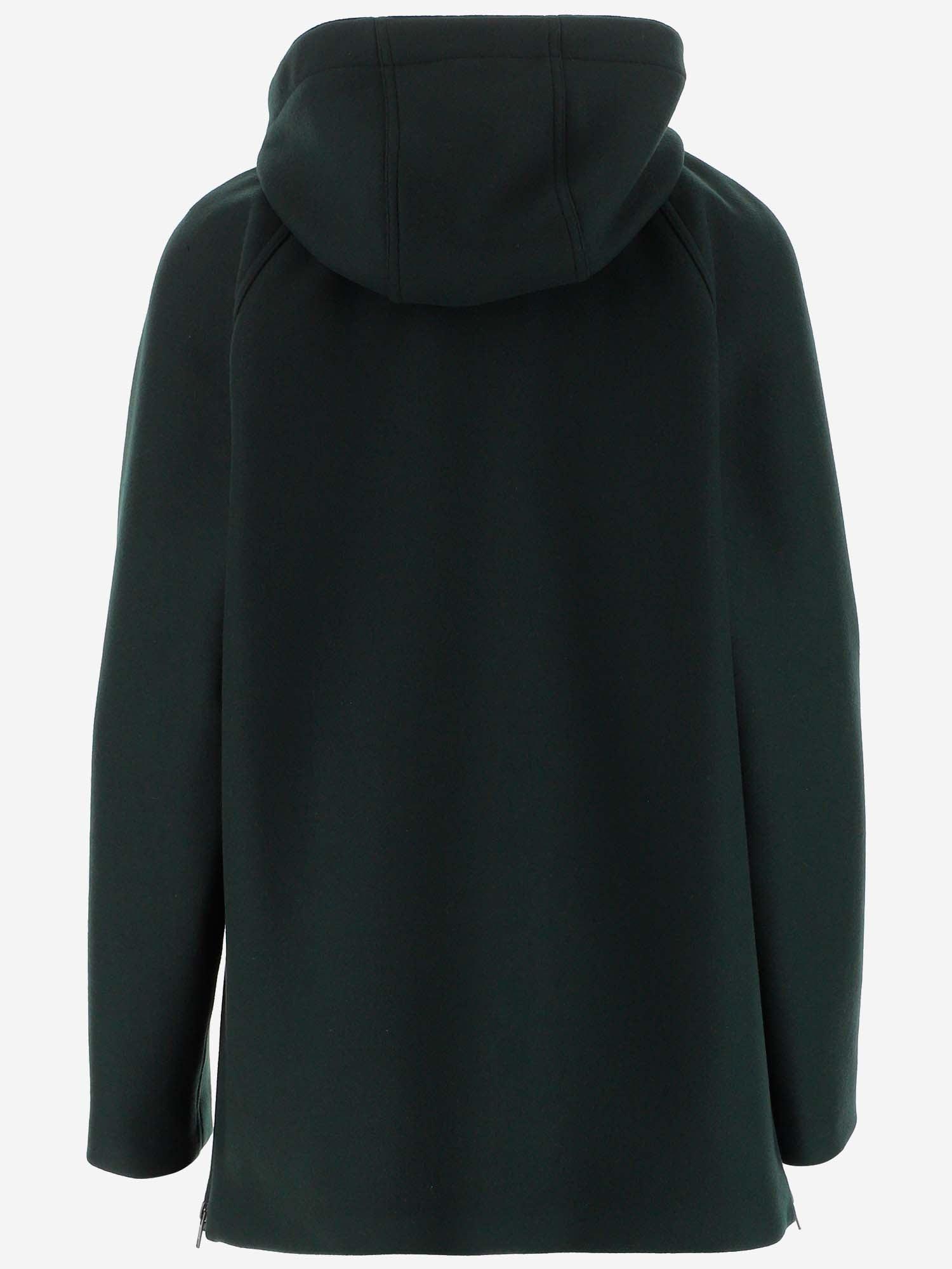 Aspesi Synthetic Coat in Blue,Black - Save 27% Black Womens Coats Aspesi Coats 