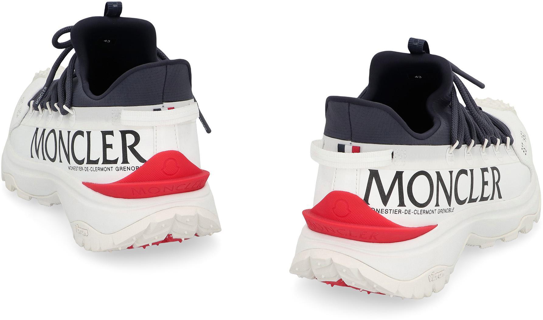 スニーカー Moncler Two-Tone Fabric And Leather Trailgrip Sneakers Moncler - Trailgrip Lite 2 Low-top sneakers blue - The Corner