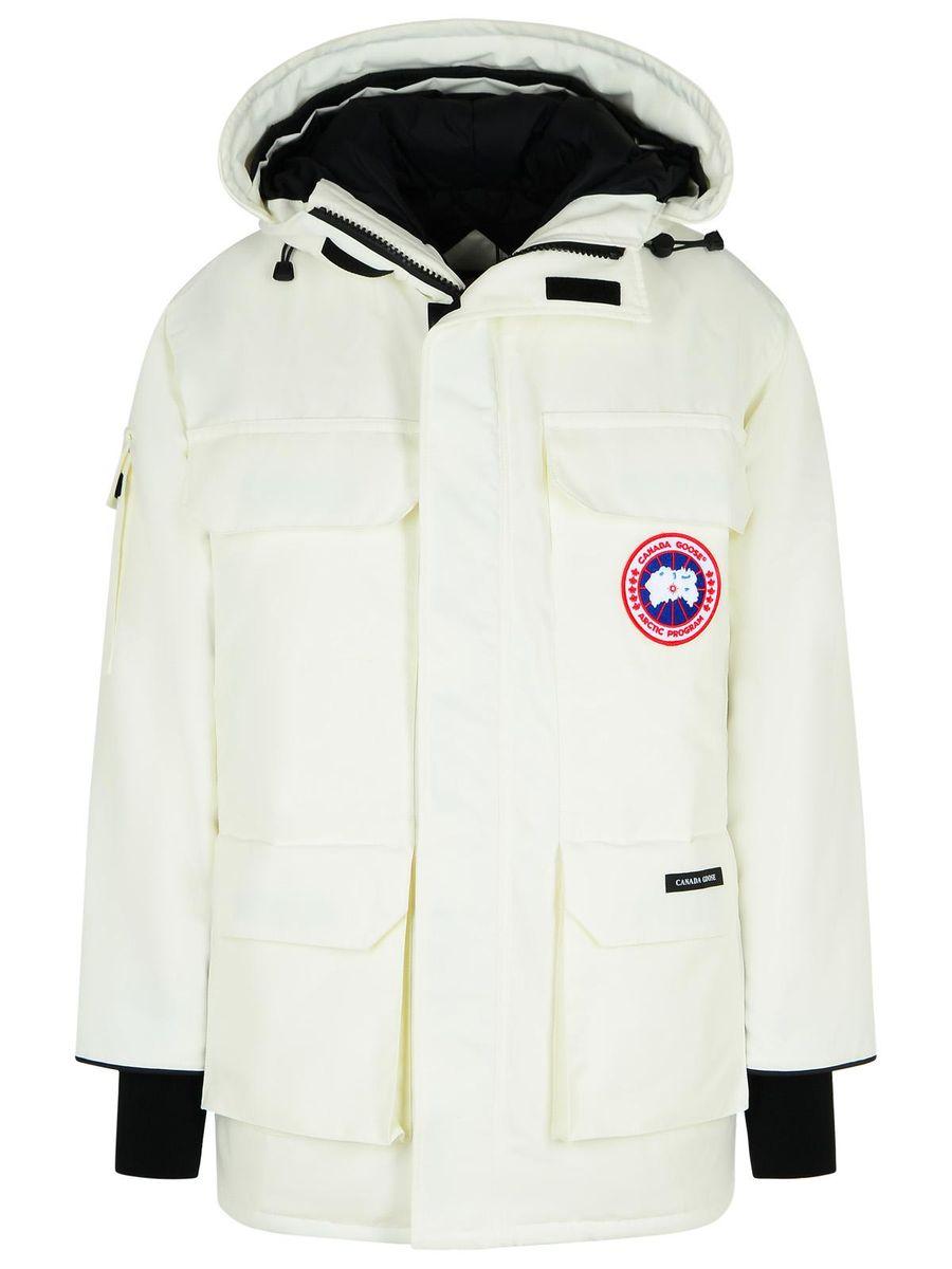White Canada Goose Jackets for Men Lyst Australia