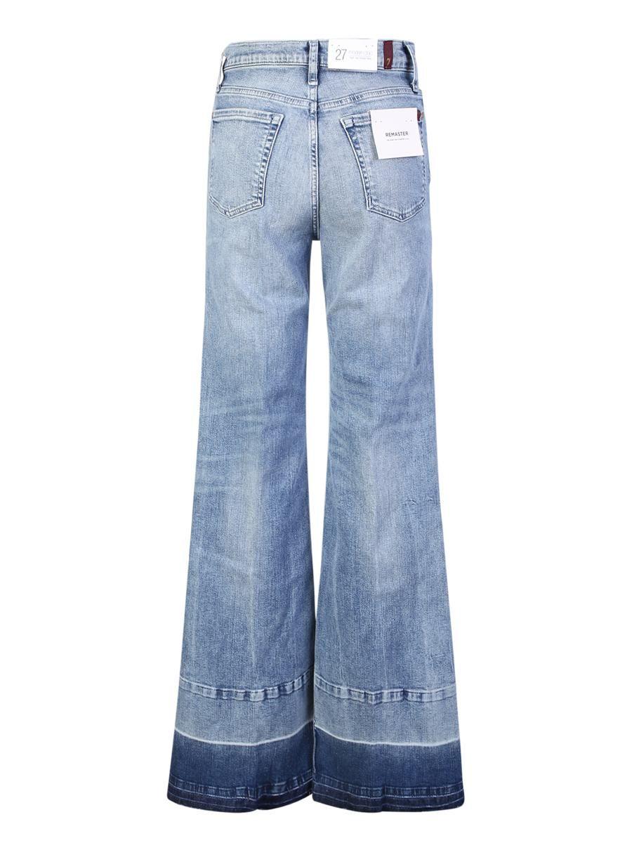 7 For All Mankind Jeans in Blue | Lyst