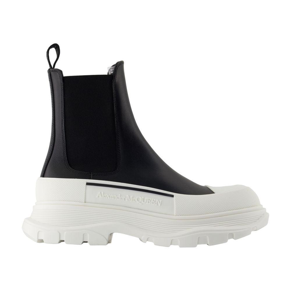 ミドルブーツ ALEXANDER MCQUEEN Women Boots 757487WIDU11000 black ALEXANDER MCQUEEN Women Boots 757487WIDU11000 Black