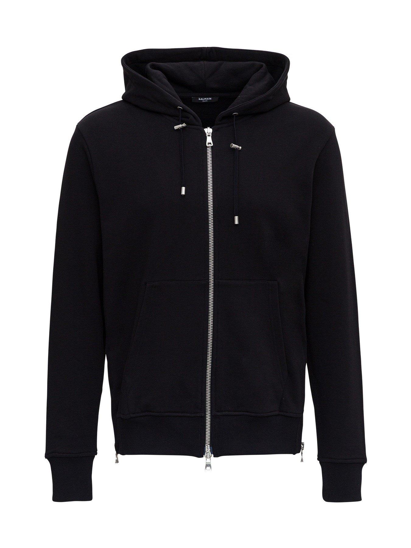 balmain hoodie on sale
