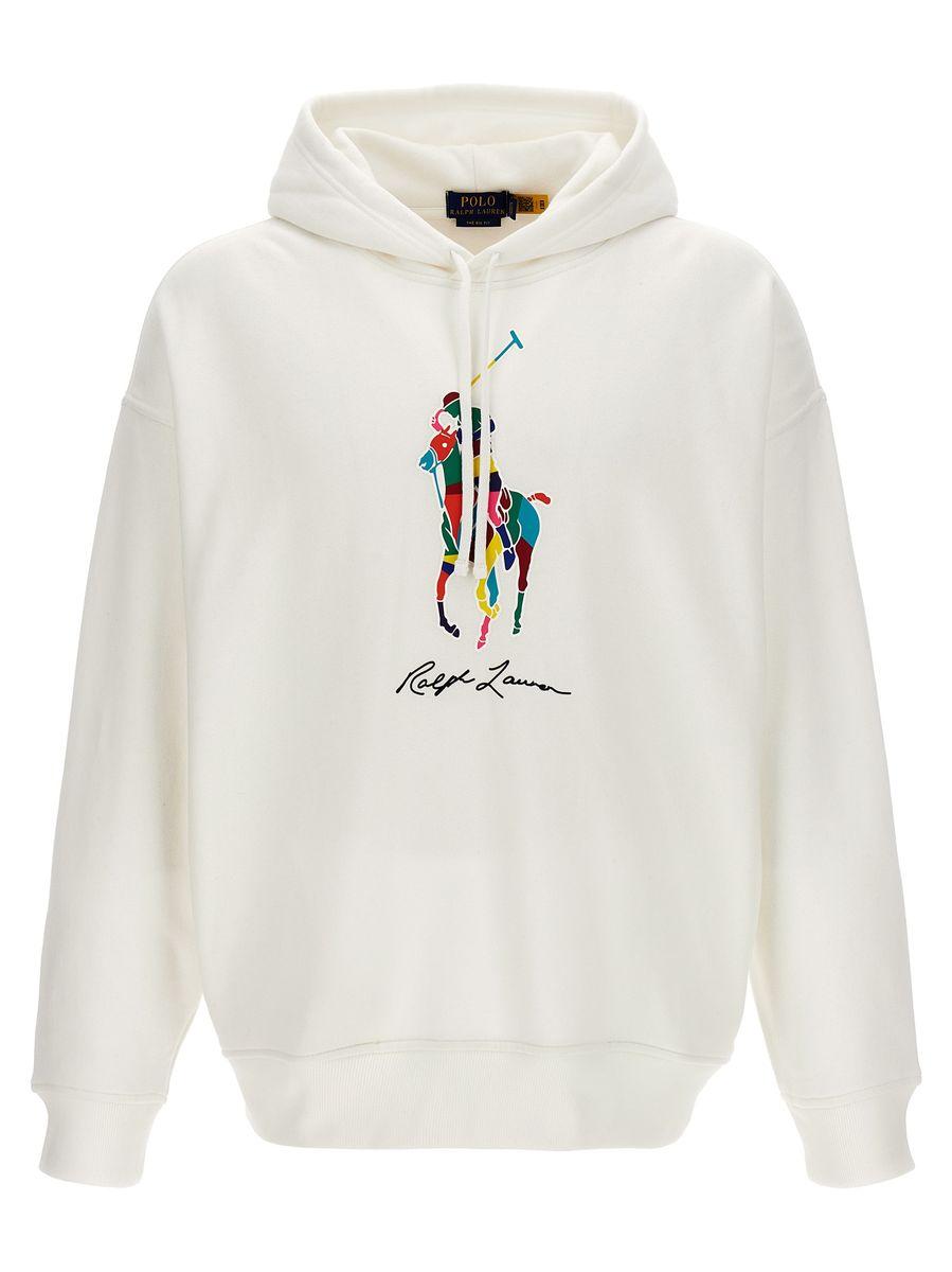 パーカー・フーディ POLO RALPH LAUREN FELPA IN COTONE CON LOGO POLO RALPH LAUREN FELPA IN COTONE CON LOGO (POLO RALPH