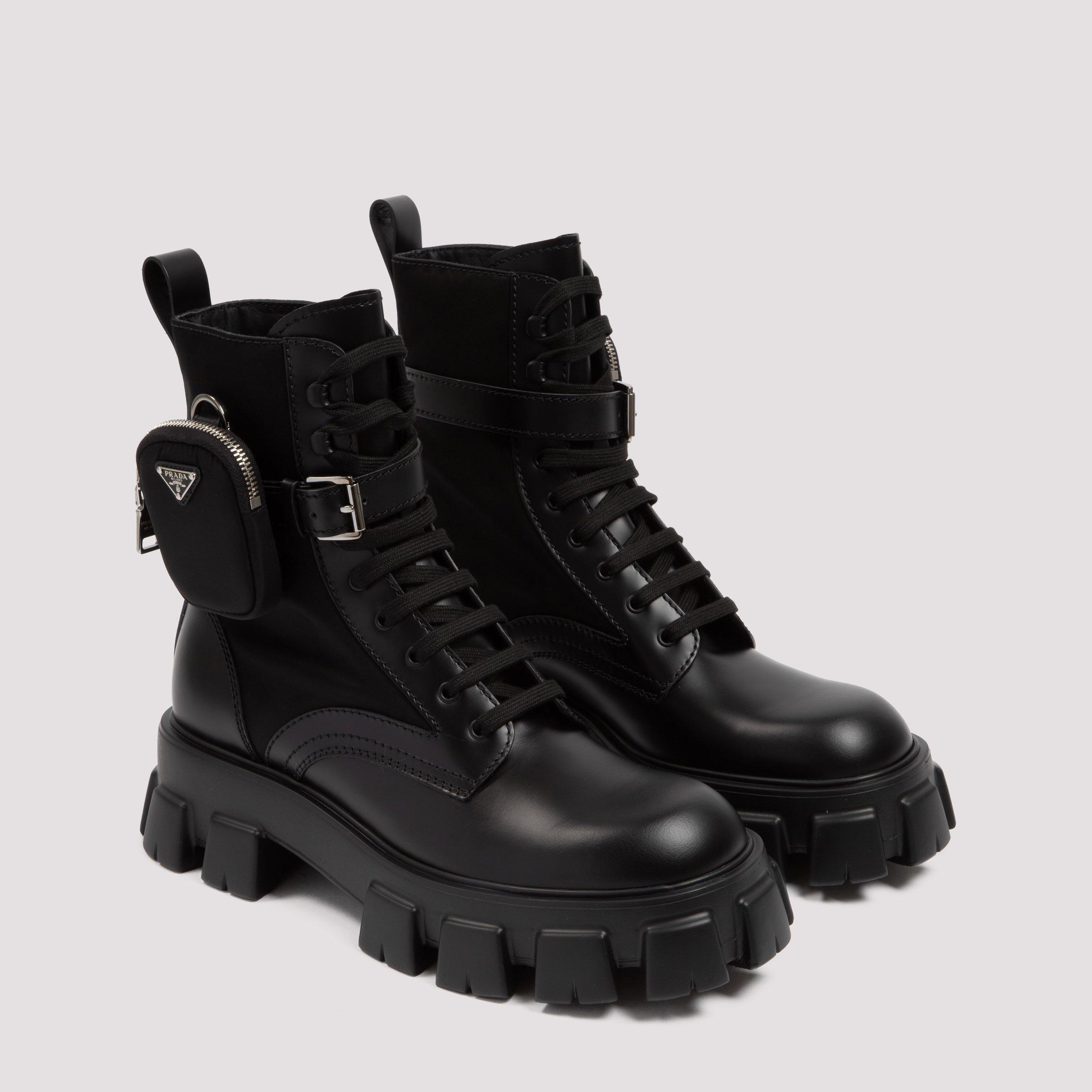 black prada boots