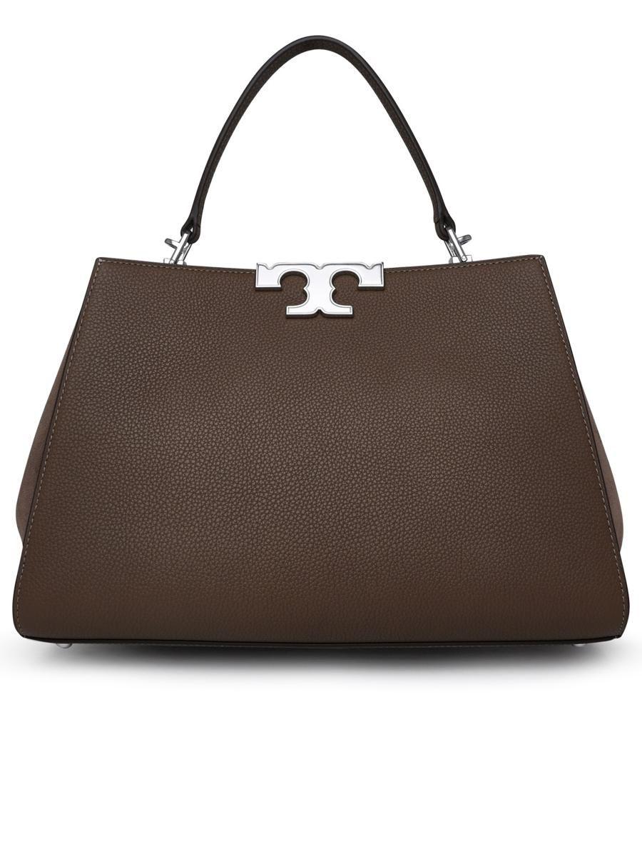 Tory Burch Eleanor Bag In Dark Brown Leather | Lyst