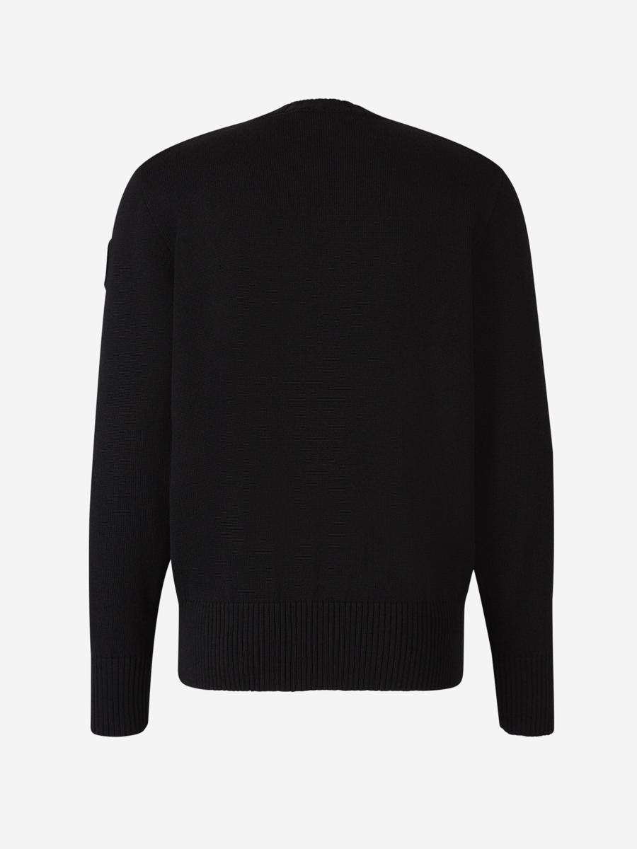 Canada Goose Rosseau Knitted Sweater in Black for Men Lyst UK