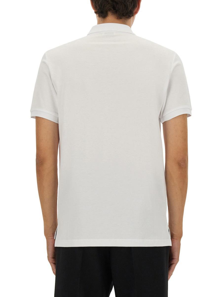 Tシャツ・カットソー Moschino FW25 Press polo shirt (V16085242 1001) Moschino FW25 Press polo shirt (V16085242 1001) (Moschino/T
