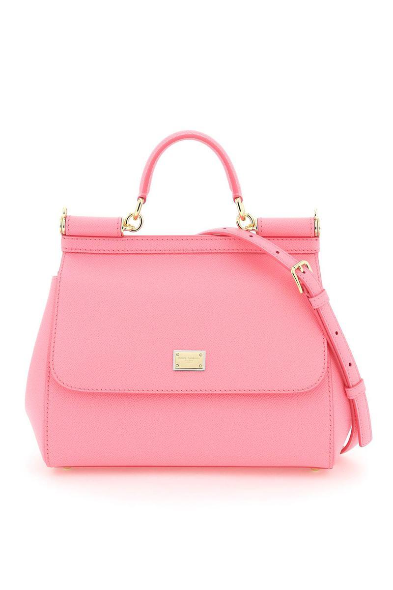 Dolce&Gabbana Pink Sicily medium handbag