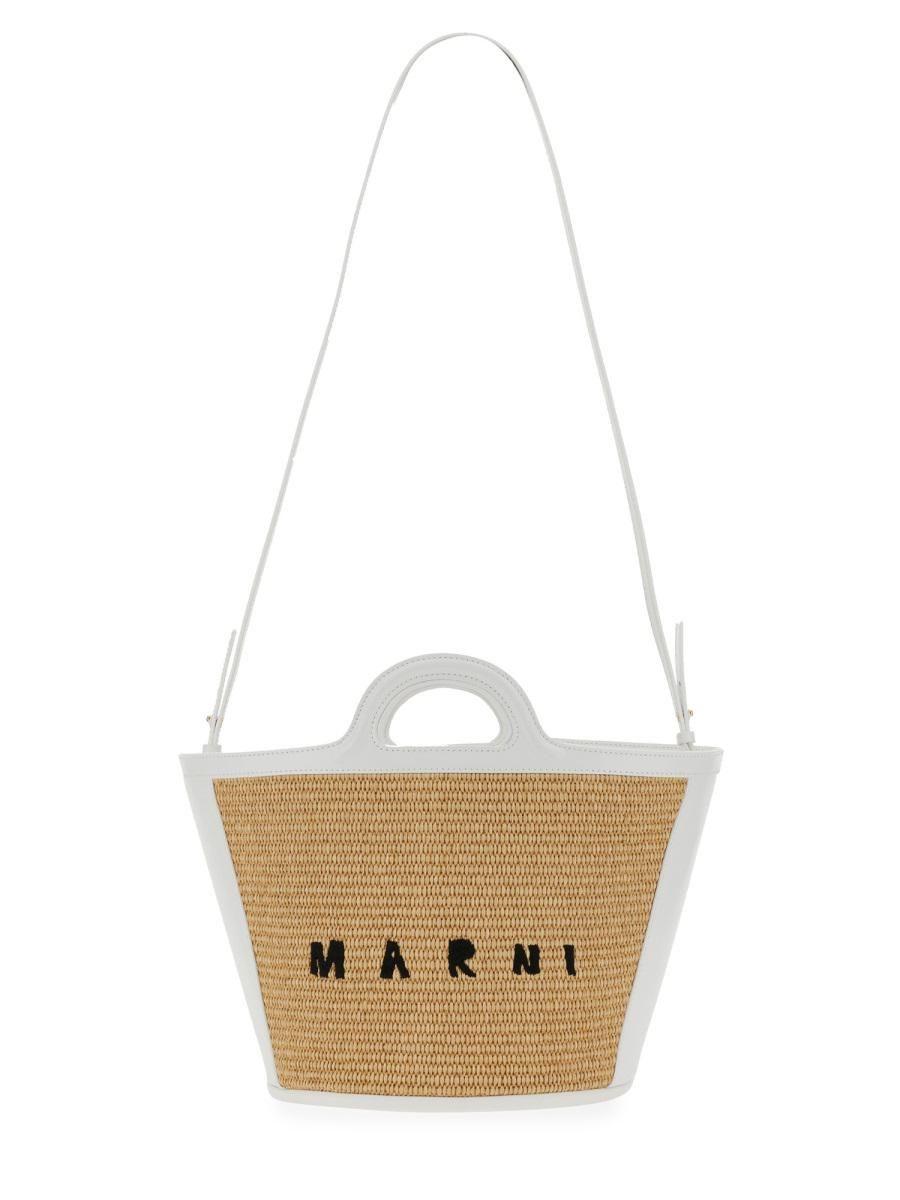 Marni Tropicalia Small Bag in Natural | Lyst