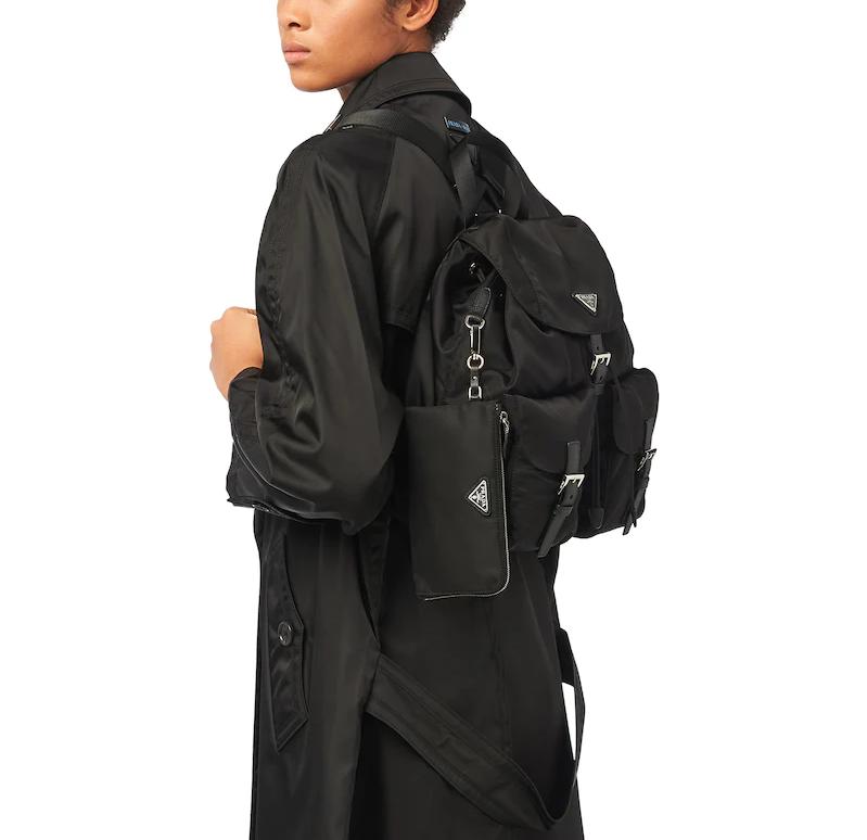 prada nylon small backpack