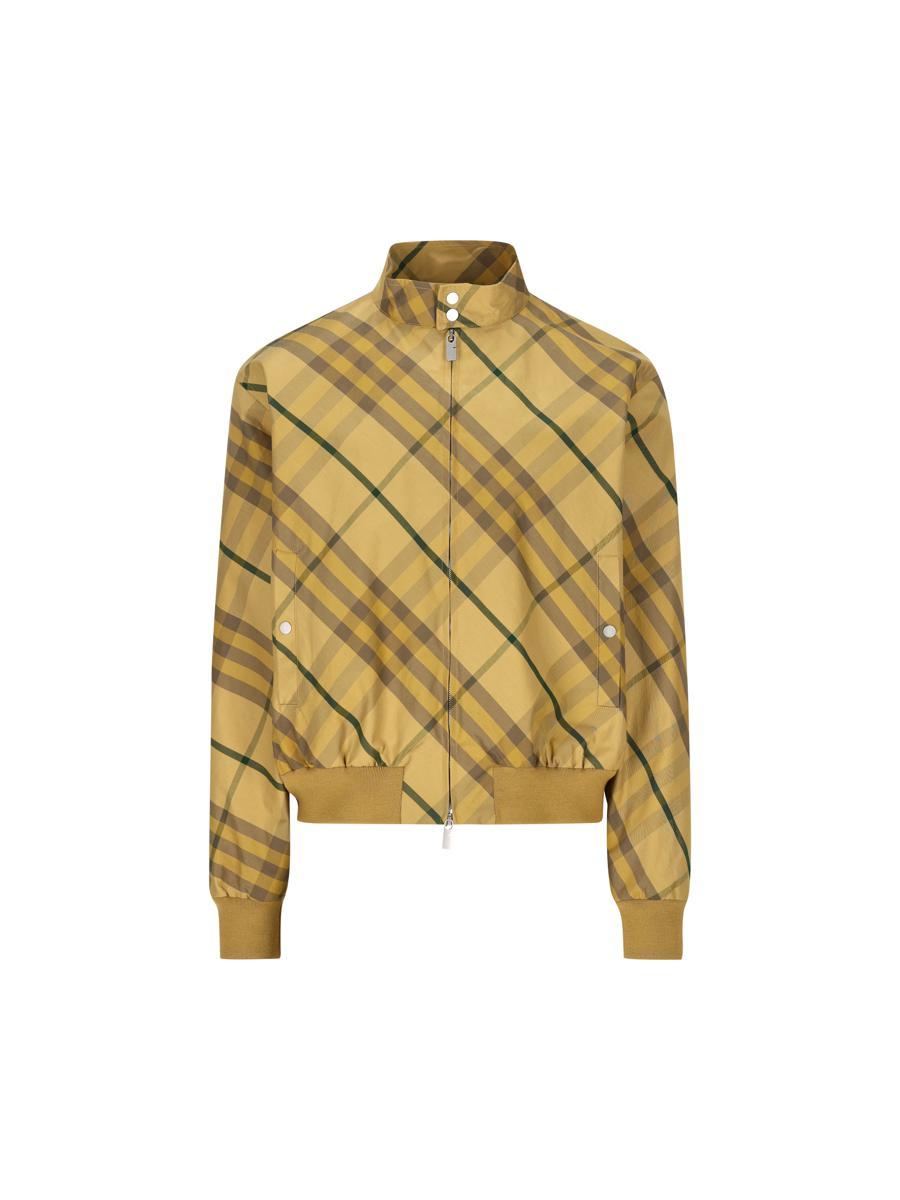 Burberry jacket yellow sale