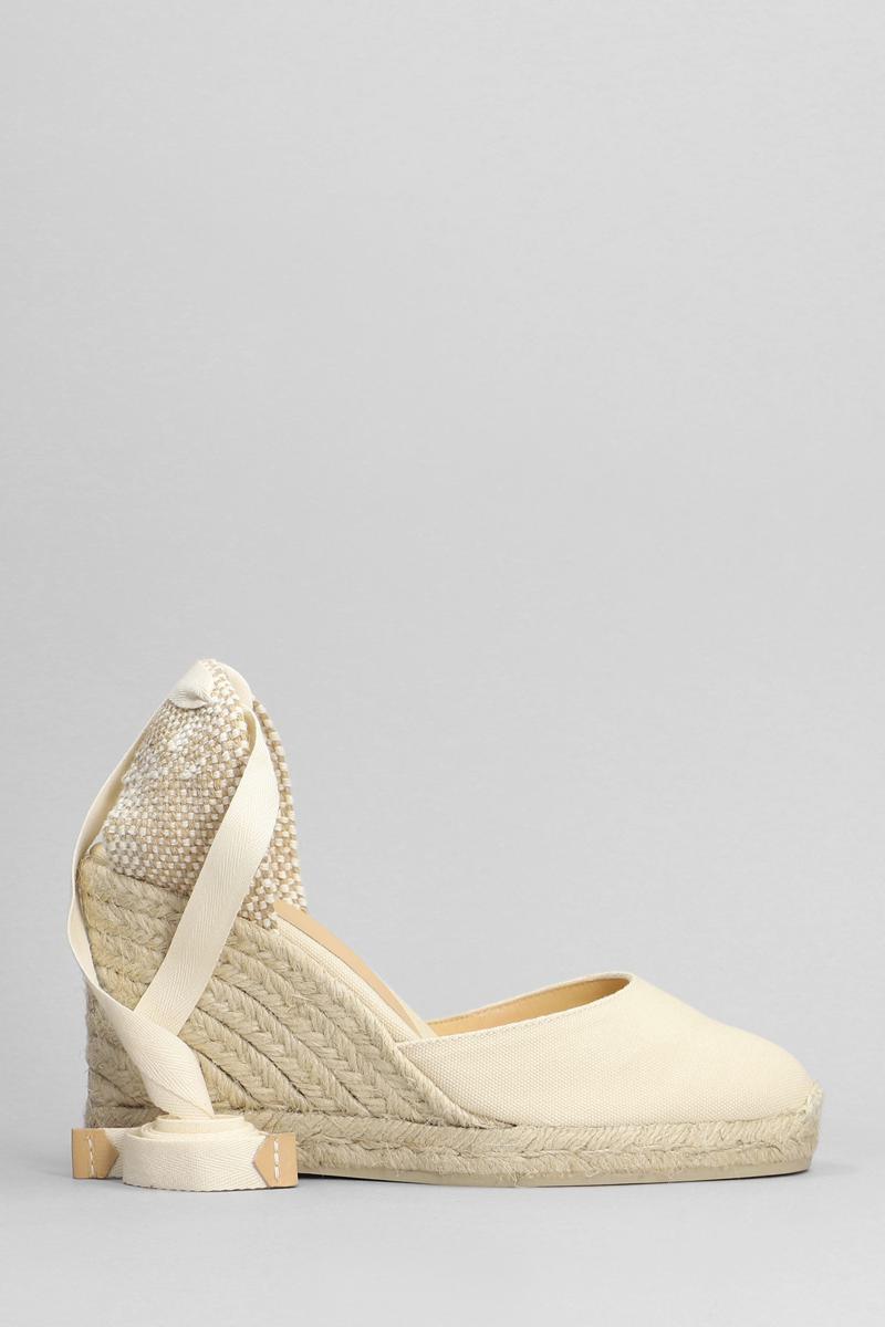 castaner wedges beige