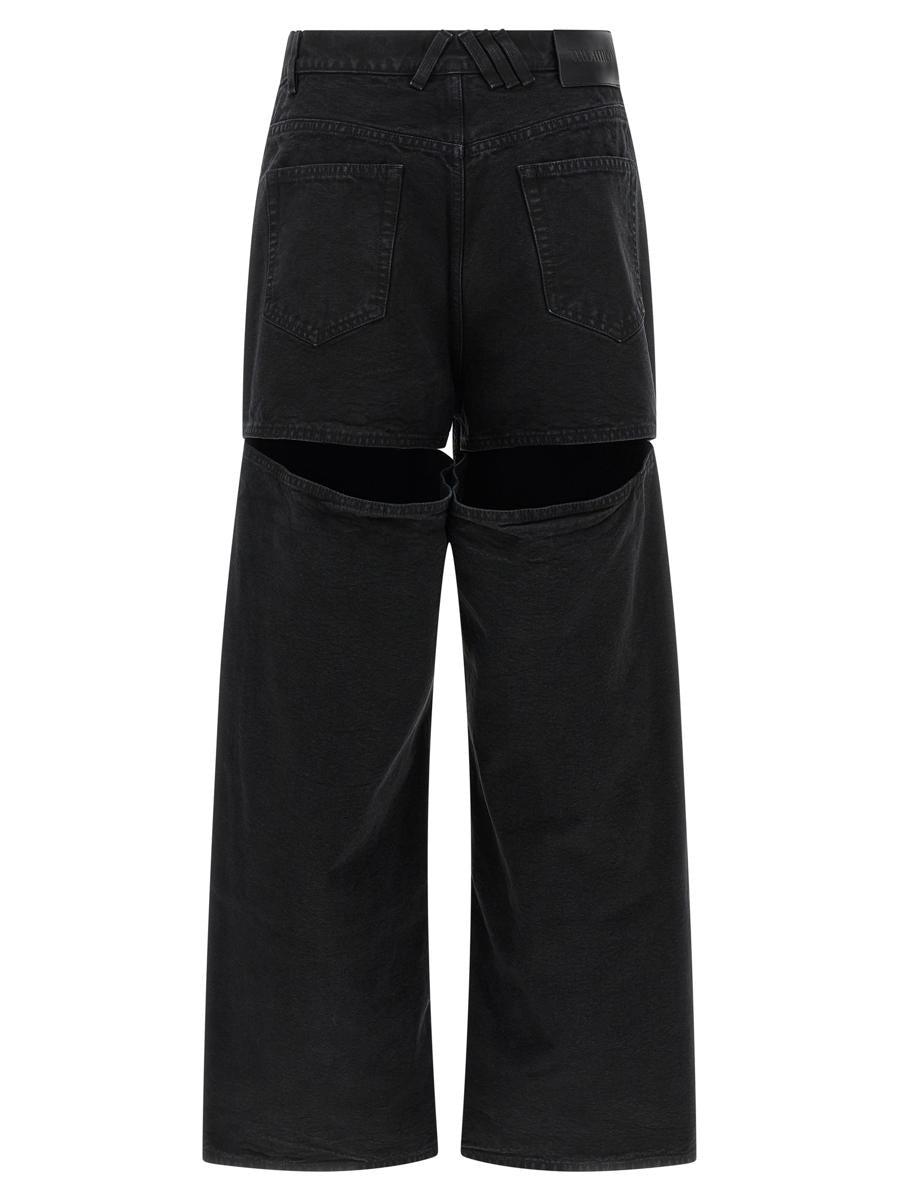 デニム・ジーパン The Attico Maxi Pocket Jeans The Attico Maxi Pocket Jeans in Blue | THE LIST