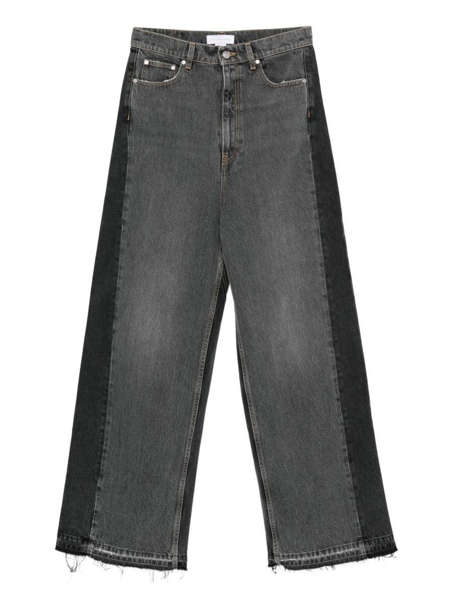 パンツ STELLA McCARTNEY Charcoal Wool Pant STELLA MCCARTNEY Pleated wool-twill wide-leg pants | NET-A
