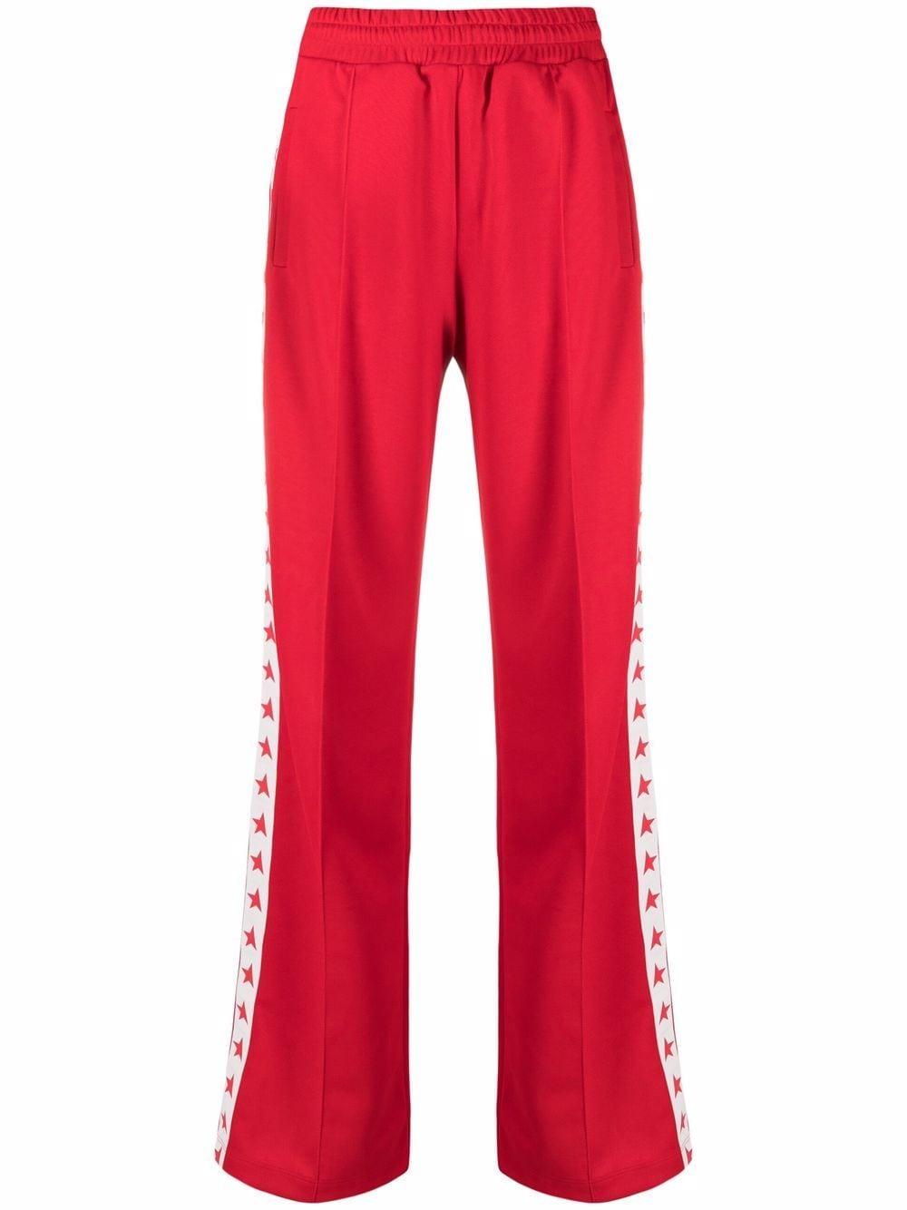 Golden Goose Trousers Red | Lyst