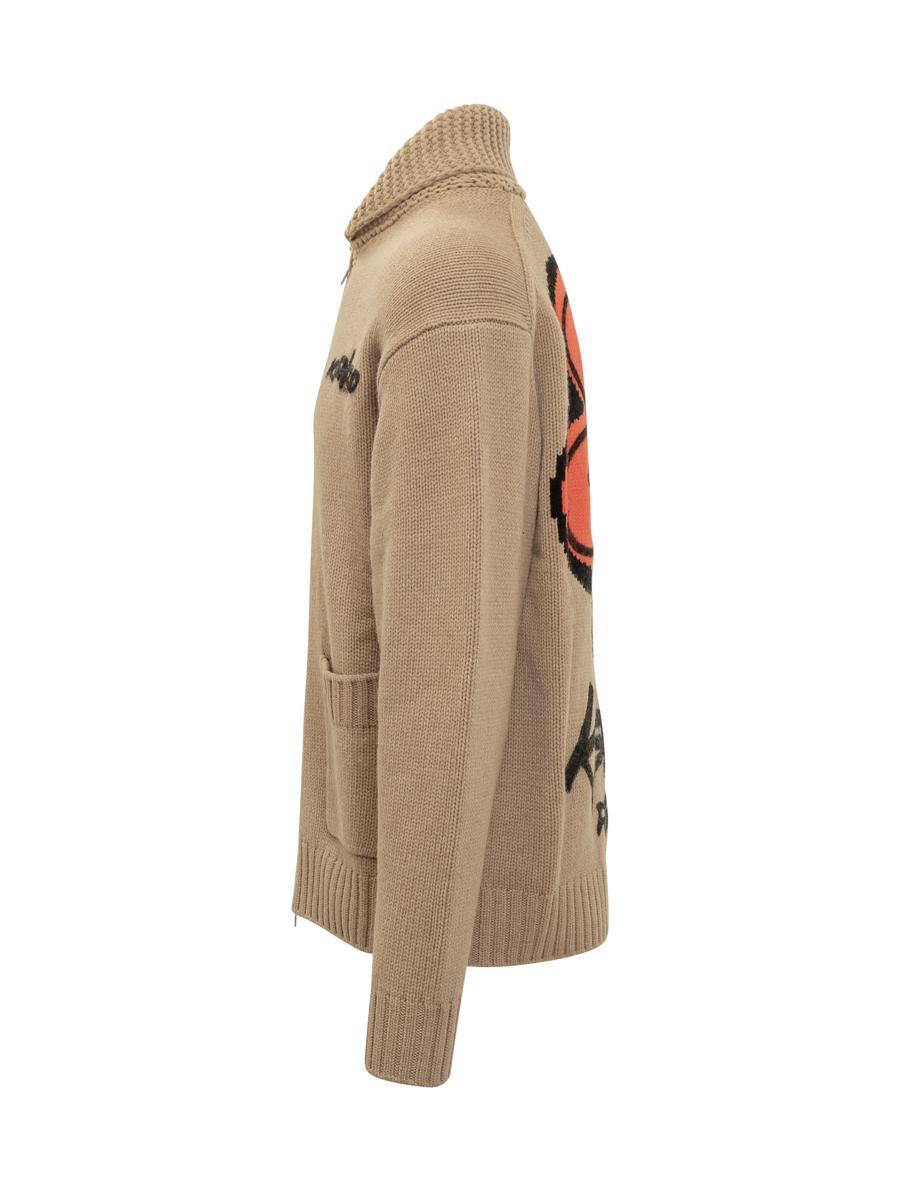 【送料&関税込】Kenzo Sweaters Brown Brown Kenzo Paris 'KENZO Happy Tiger' Embroidered Sweatshirt