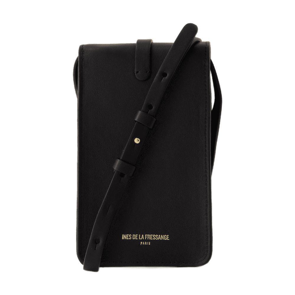 Ines De La Fressange Paris Leonore Crossbody in Black | Lyst