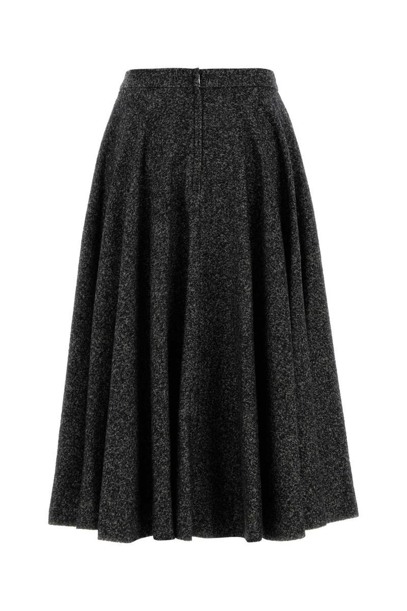 スカート DOLCE & GABBANA BLACK WOOL SKIRT s-l400.jpg