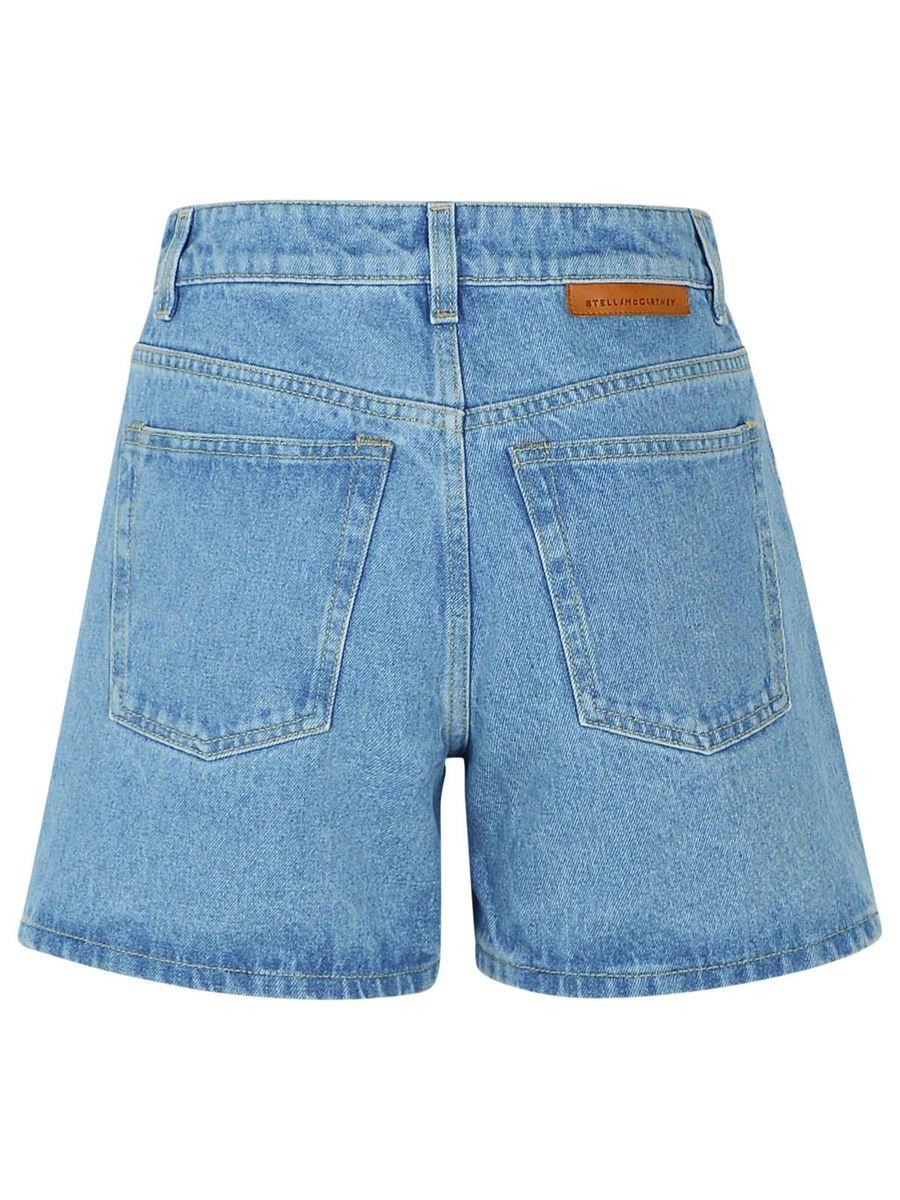 ショートパンツ STELLA MCCARTNEY Women Shorts  Burmudas 640224SSA36 6261 RE ステラ マッカートニー STELLA McCARTNEY デニムパンツ ジーンズ