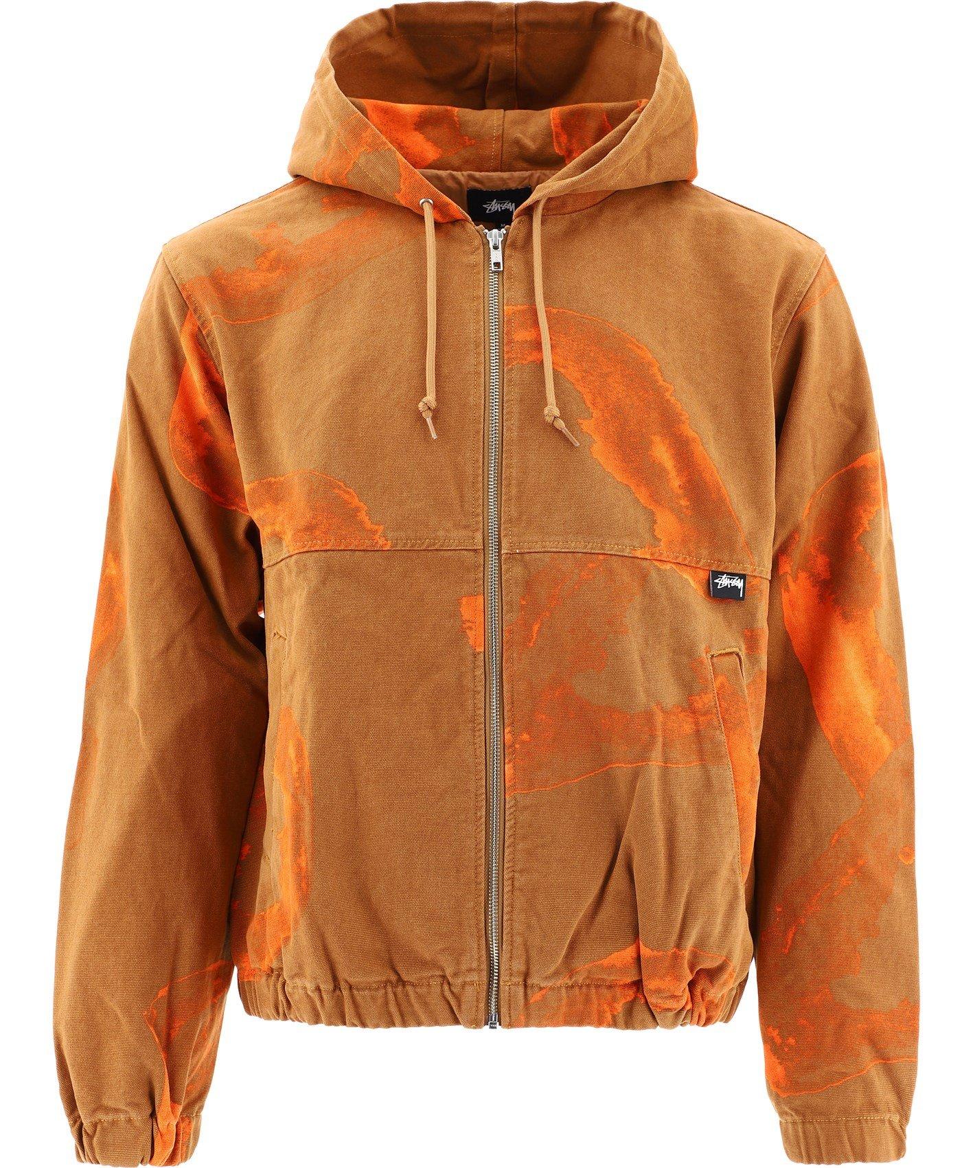 orange canvas jacket