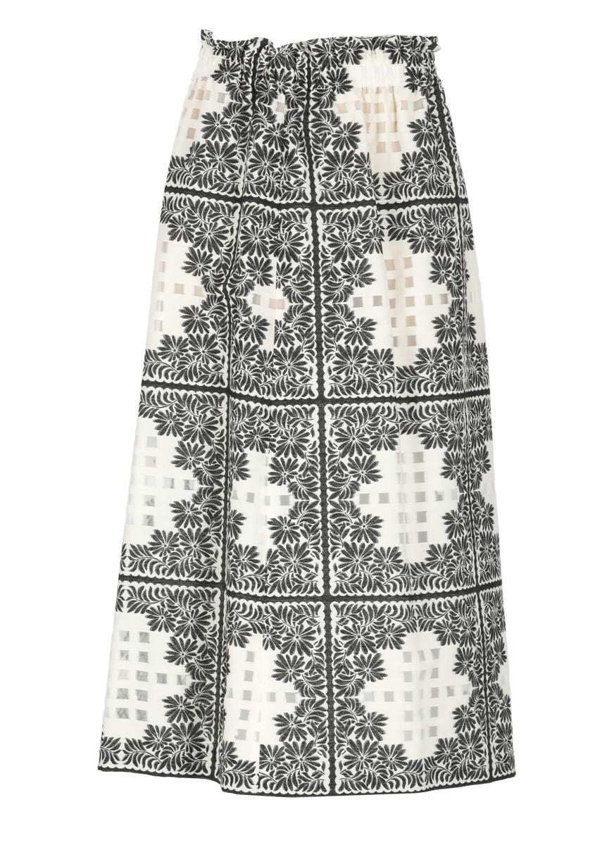 スカート PT TORINO Woman Skirt Ivory CDGOGD0F0STDDF35 0990 PT TORINO Woman Skirt Ivory CDGOGD0F0STDDF35 0990 (PT TORINO
