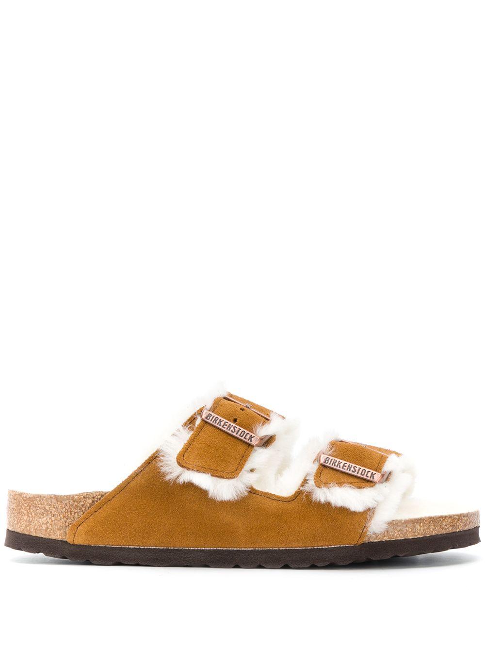 birkenstocks with fur lining