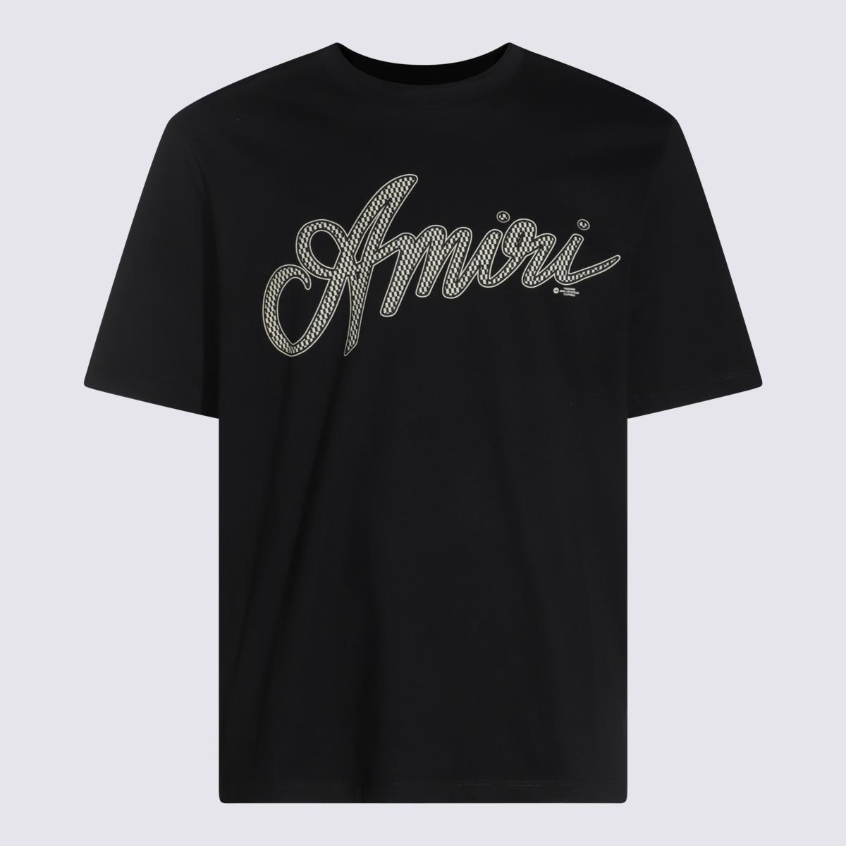 アミリ スピリットコットンTシャツ メンズ 黒 デニムに 240214-012.jpg