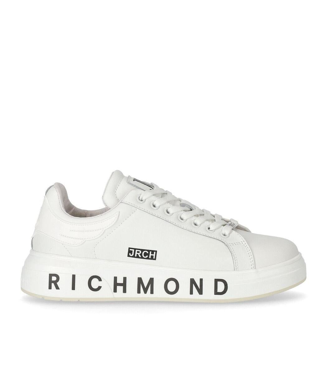John Richmond White Sneaker With Logo For Men Lyst john-richmond-white-sneaker-with-logo-for-men-lyst