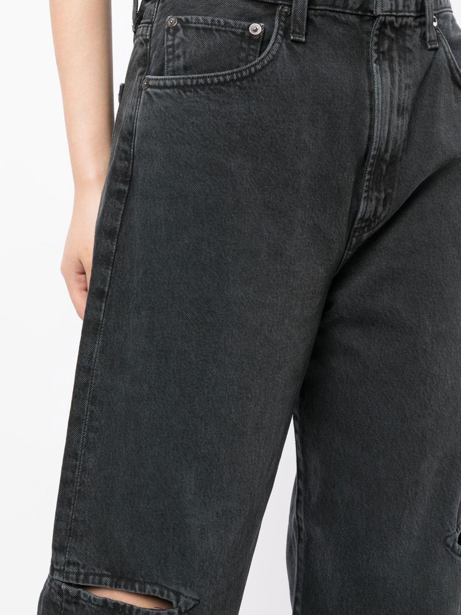 Agolde Sanna Cut-out Jeans in Blue | Lyst
