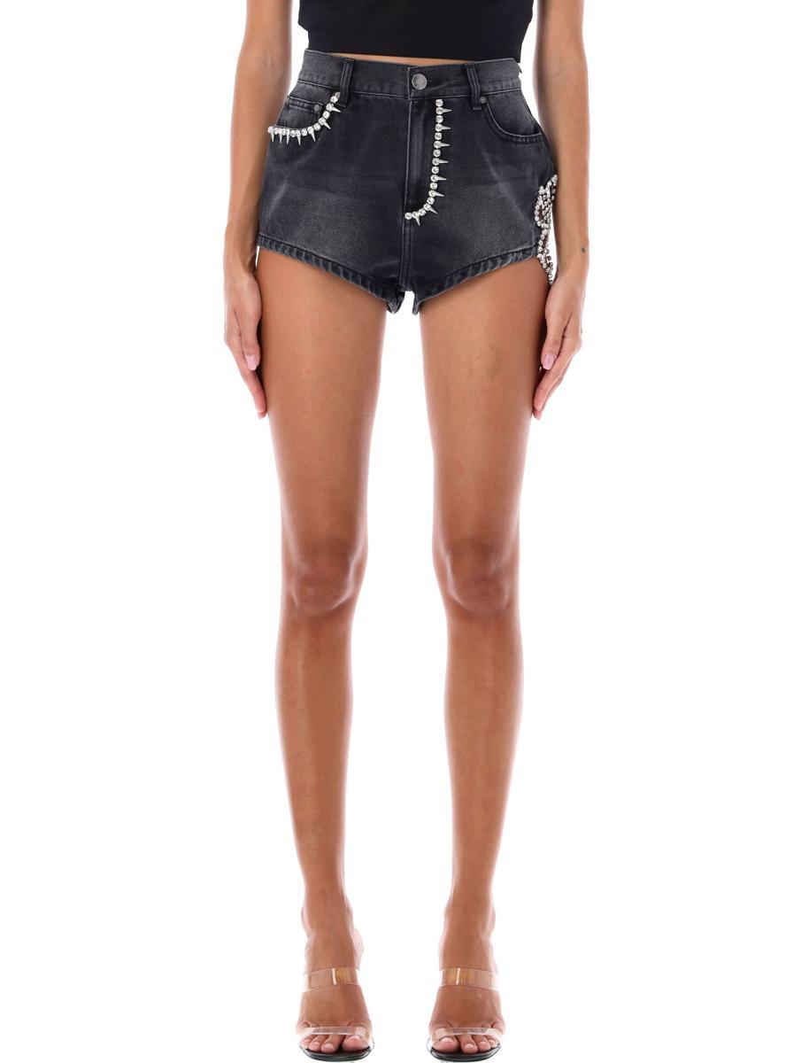 Flower hot sale jean shorts