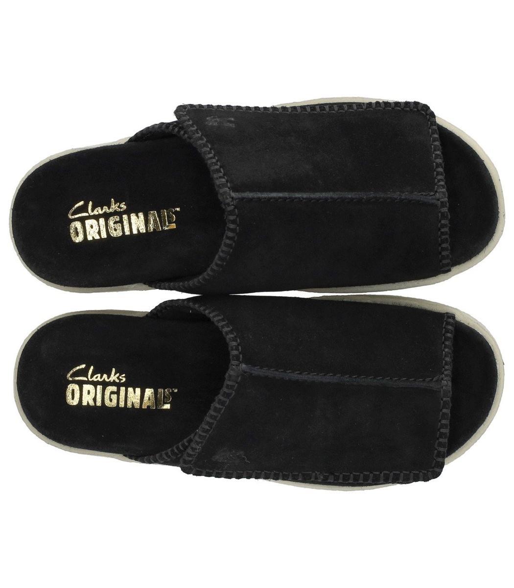 Clarks Overleigh Slide in Black for Men | Lyst Canada