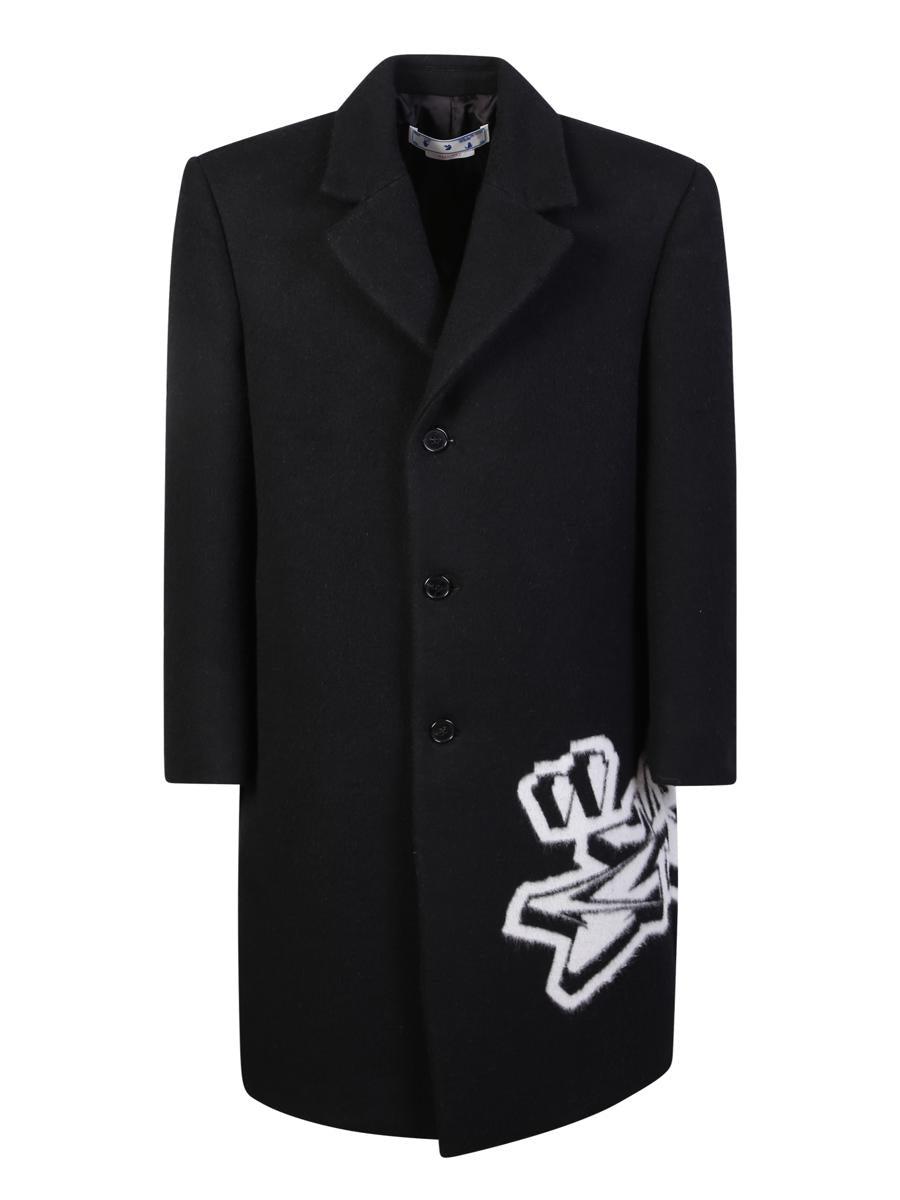 ジャケット・アウター Off-White Made in Italy virgin wool coat 100 wool coat white | Max Mara