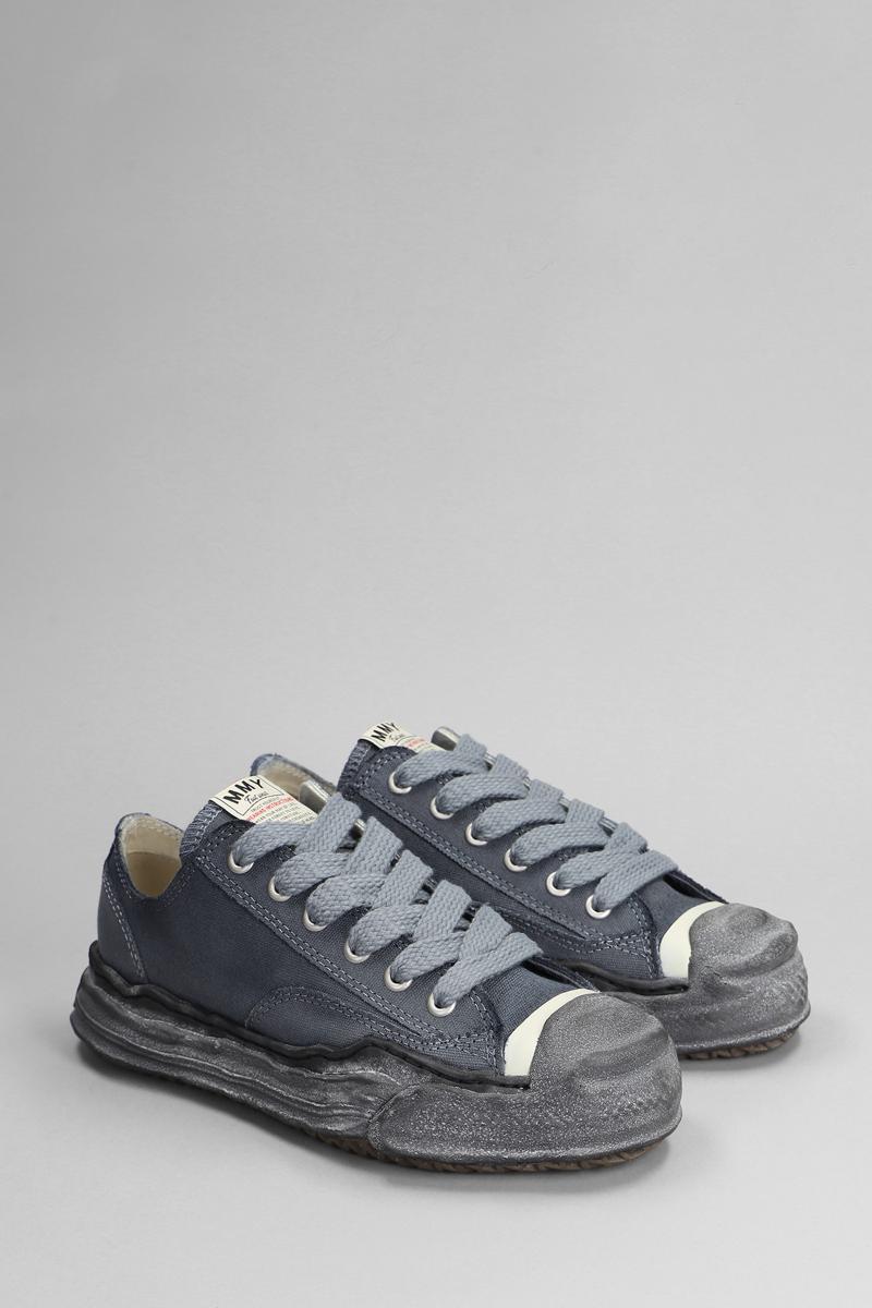 MIHARA YASUHIRO｜SNEAKERS (A14FW746 GRAY) Maison Mihara Yasuhiro Hank OG Sole Canvas Low Gray Men's